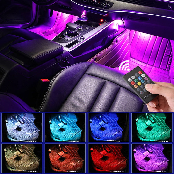 Auto Interior Decorative Atmosphere Led Car Foot Ambient Lights